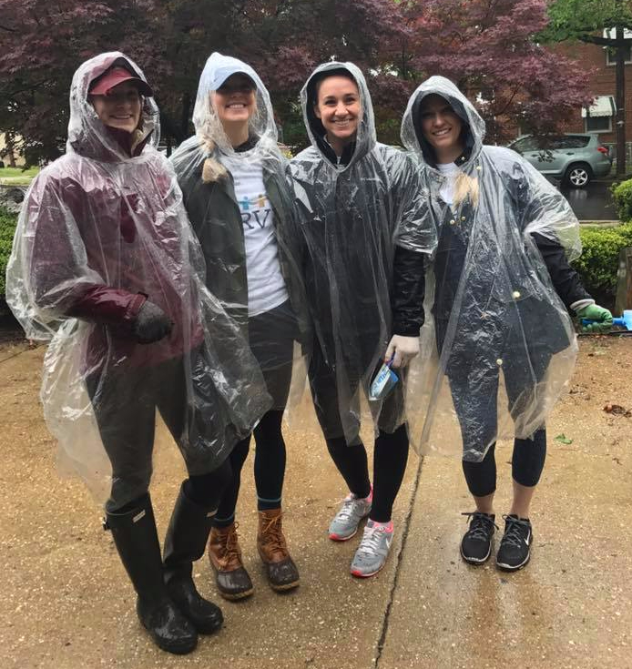 rain or shine volunteering